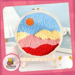 Tranh Len Cầu Vồng – Nghệ Thuật Mềm Mại