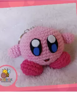 Móc khoá len Kirby